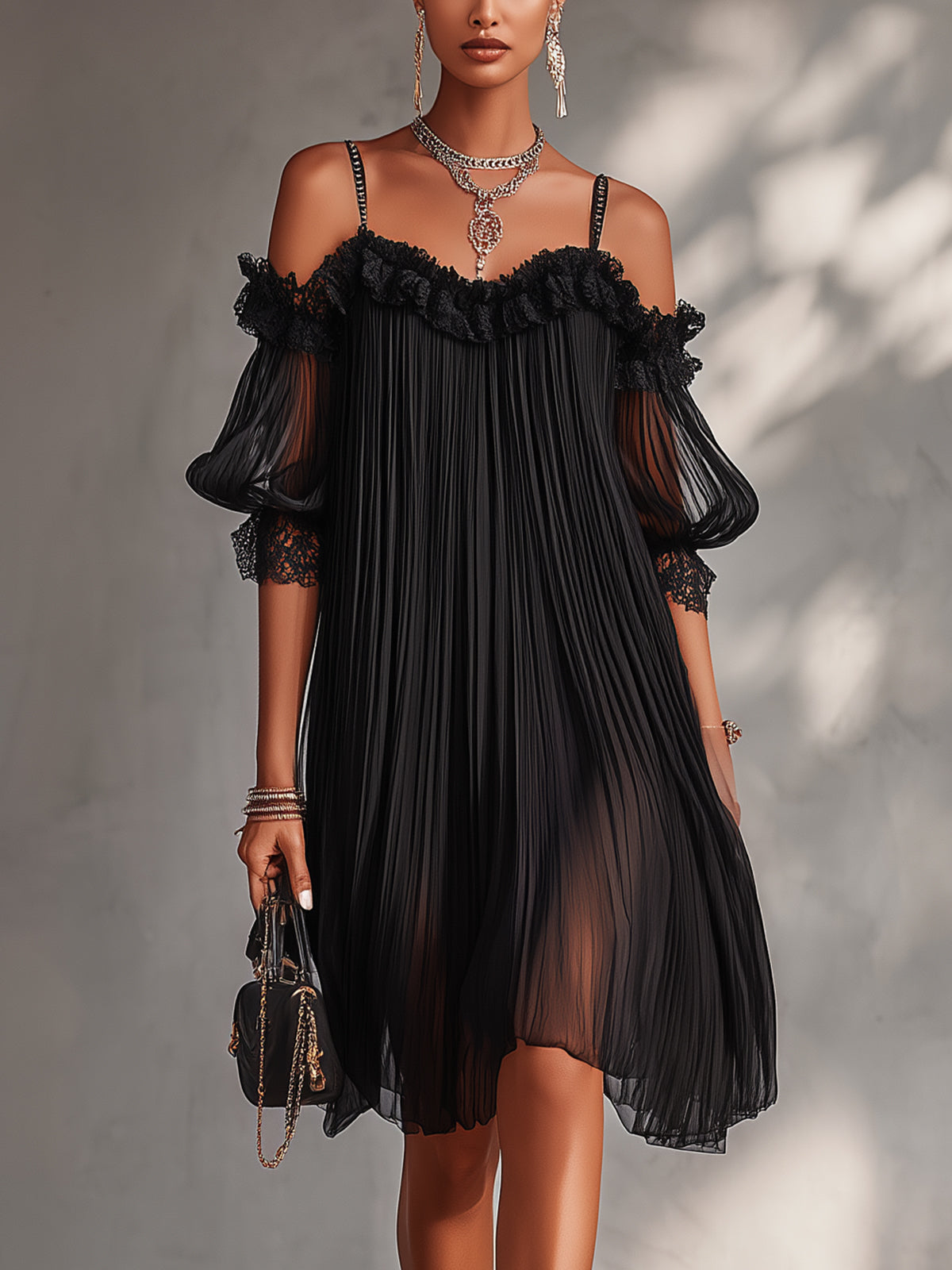 Vittoria | Vestido Mini Negro