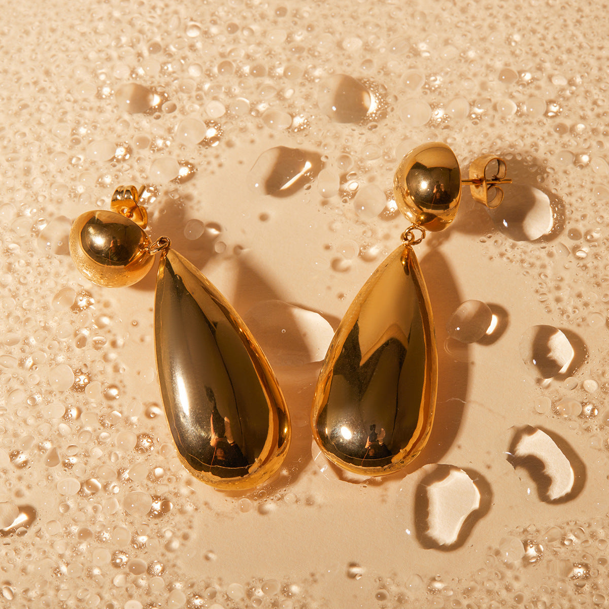 Pendientes Golden Drop