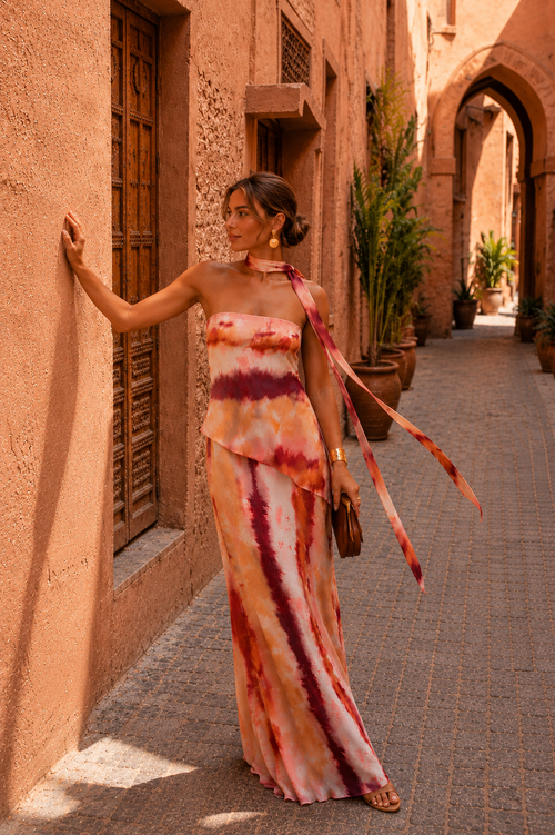 Aitana | Vestido Maxi Strapless
