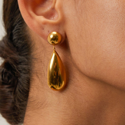 Pendientes Golden Drop