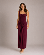 Sculpt | Vestido Midi Fruncido