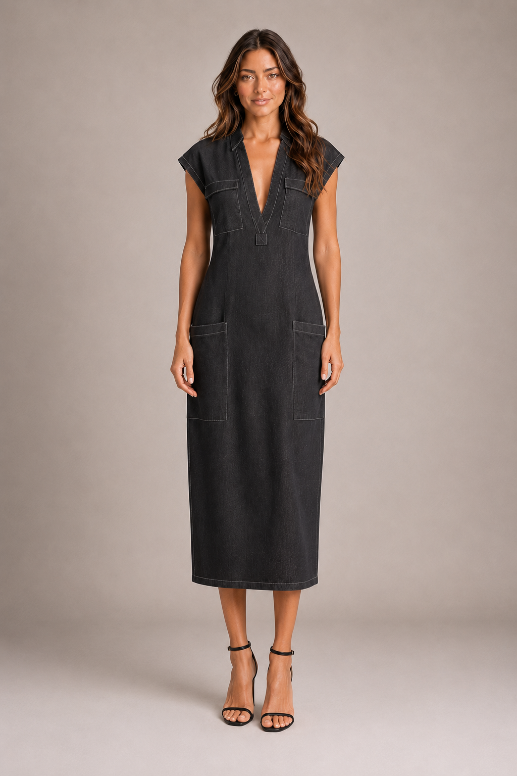 Vestido Midi Sahara