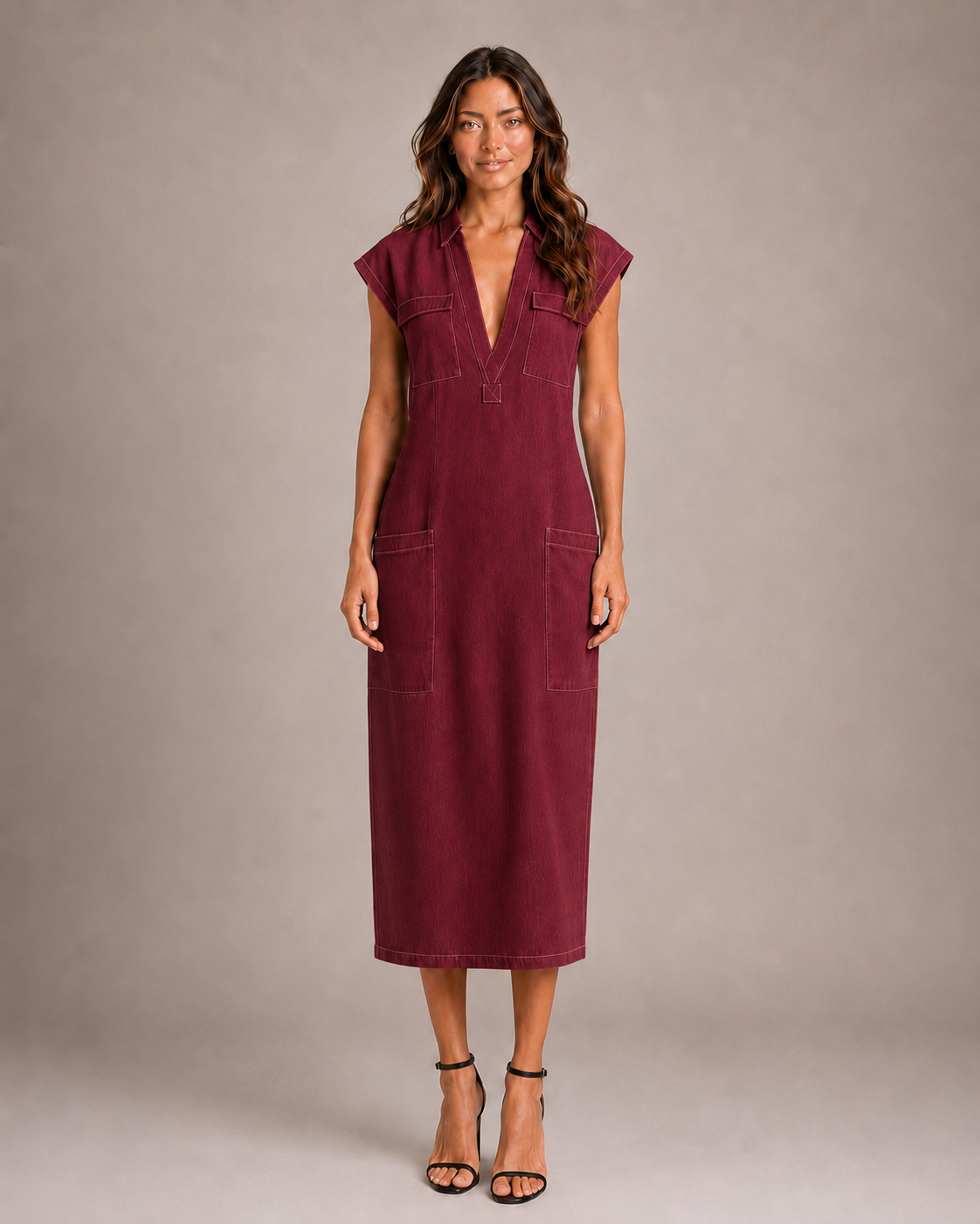 Vestido Midi Sahara