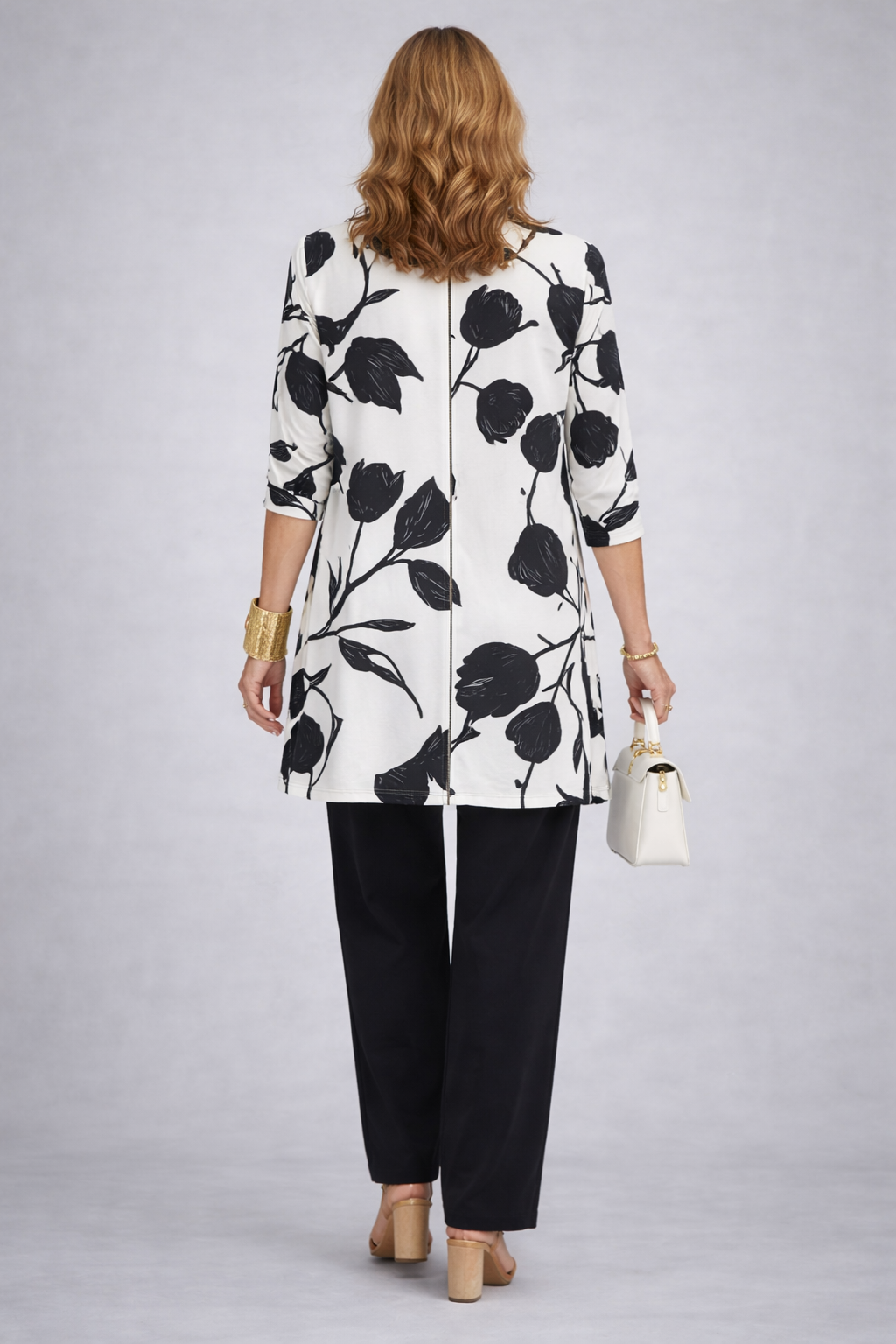 Conjunto de Tres Piezas · Negro y Blanco