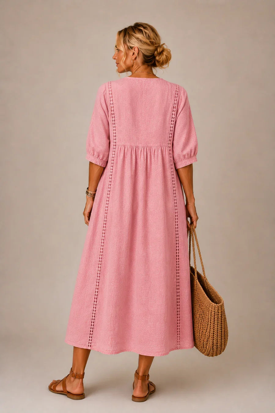 Sefi | Vestido Midi de Lino