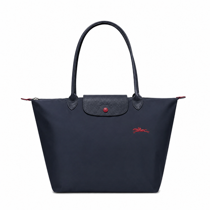 Bolso Tote Grande · Azul Marino