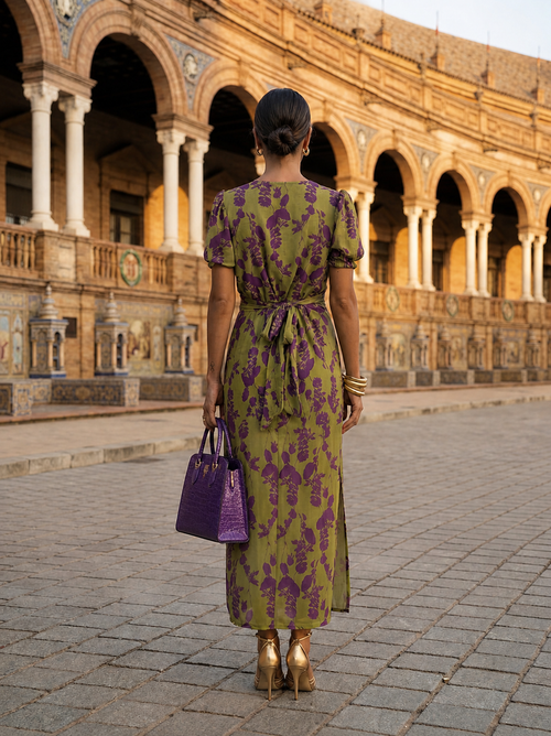 Andrea | Vestido Maxi Floral