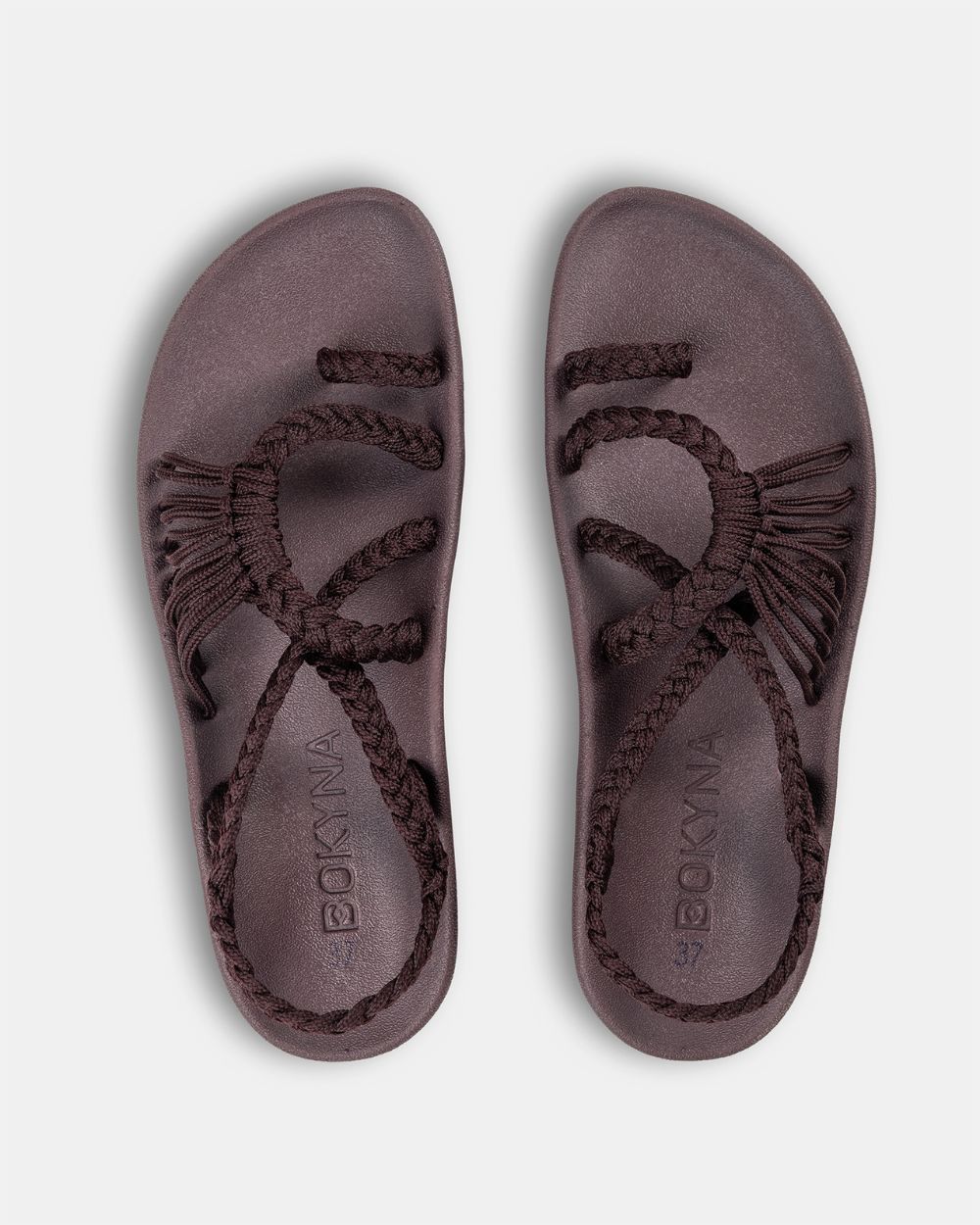 Elevate | Sandalias Cómodas Chocolate