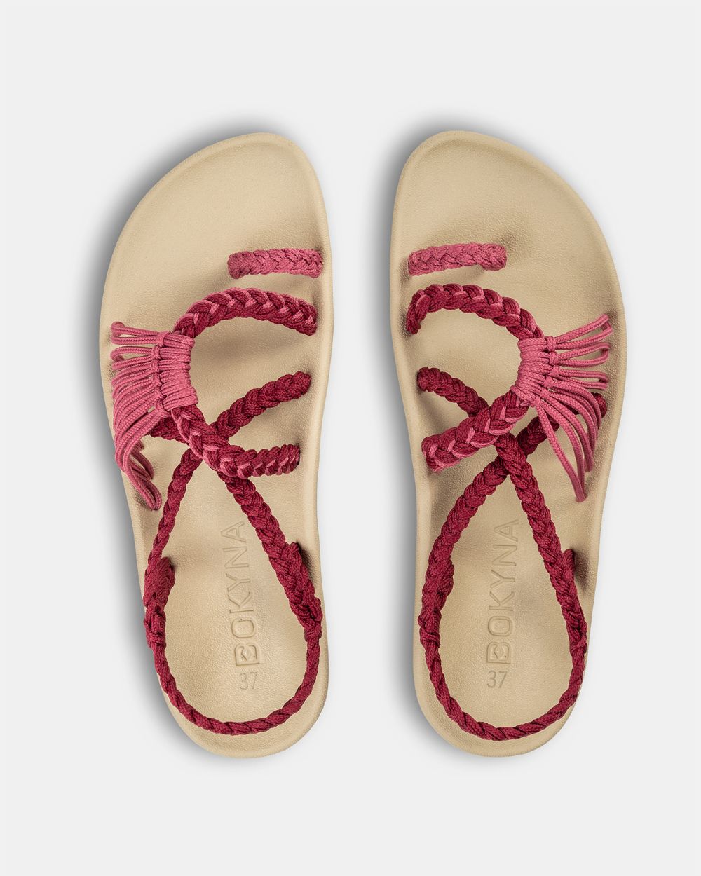 Elevate | Sandalias Cómodas Rosa Malva
