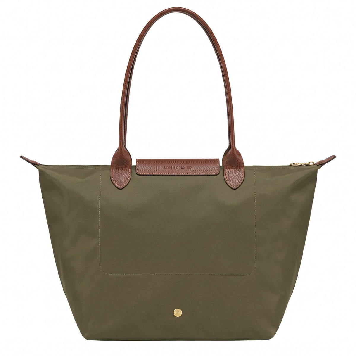 Bolso Tote Grande · Verde Militar