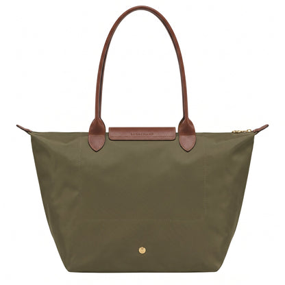 Bolso Tote Grande · Verde Militar