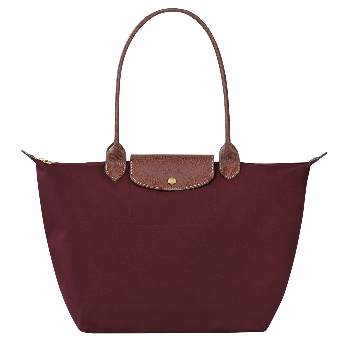 Bolso Tote Grande · Burdeos