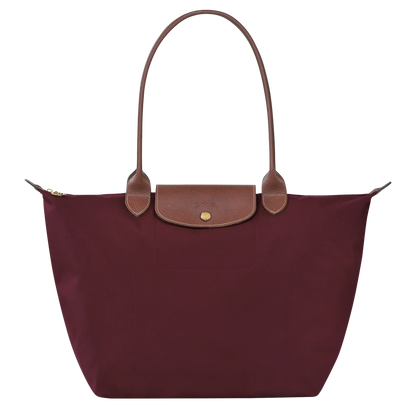 Bolso Tote Grande · Burdeos