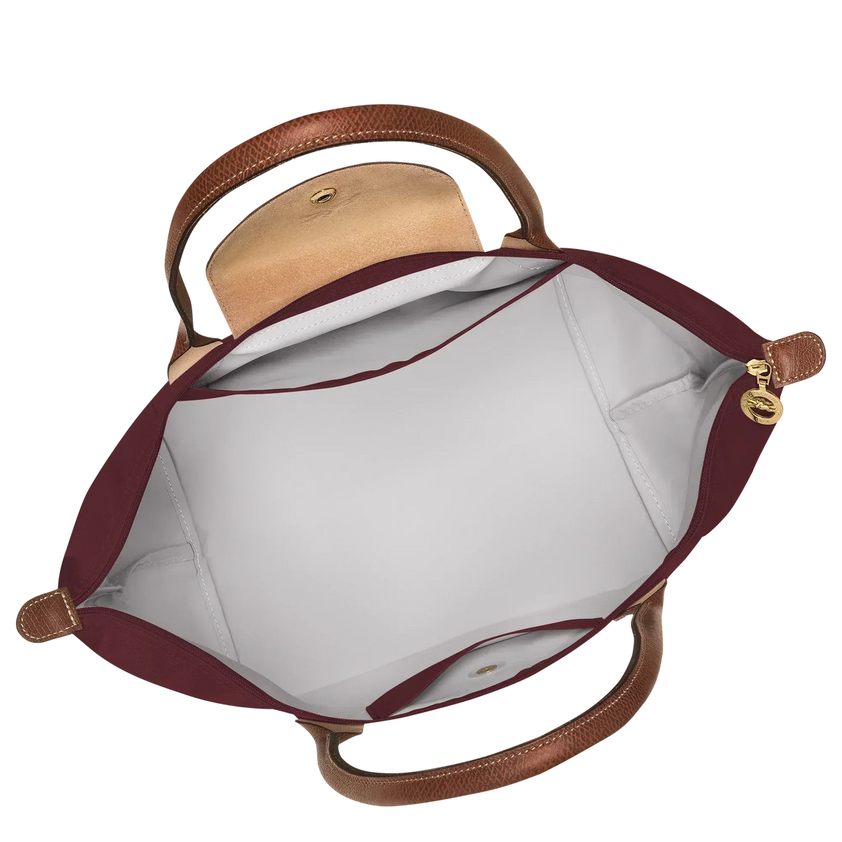 Bolso Tote Grande · Burdeos