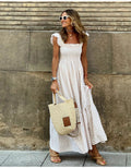Lyra | Vestido Maxi Vichy