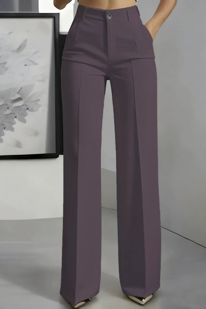 Pantalones de Corte Recto