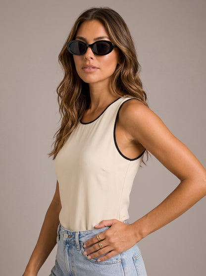 Gafas Oval Noir