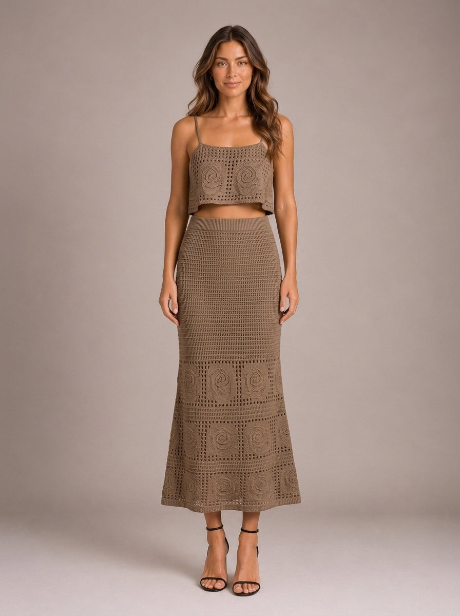 Conjunto Santorini de Crochet