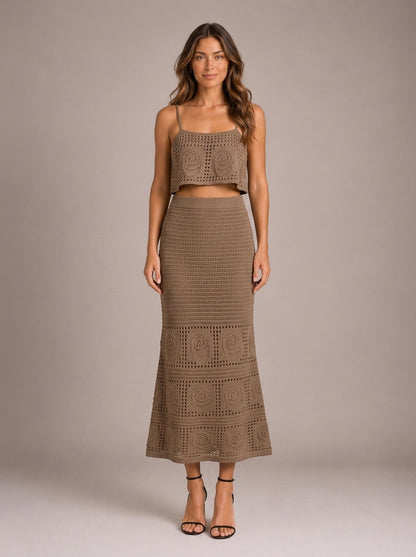 Conjunto Santorini de Crochet