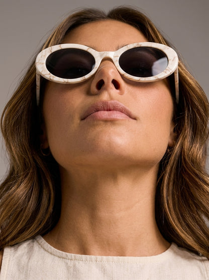 Gafas Oval Noir
