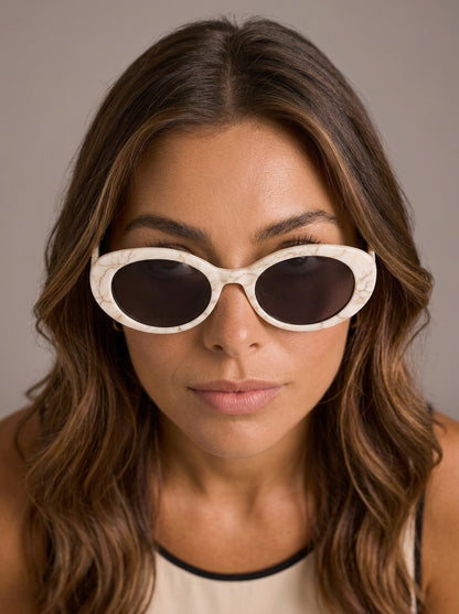 Gafas Oval Noir