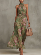 Salvia | Vestido Maxi Floral