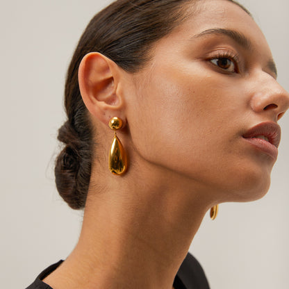 Pendientes Golden Drop