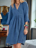 Vera | Vestido Corto de Lino