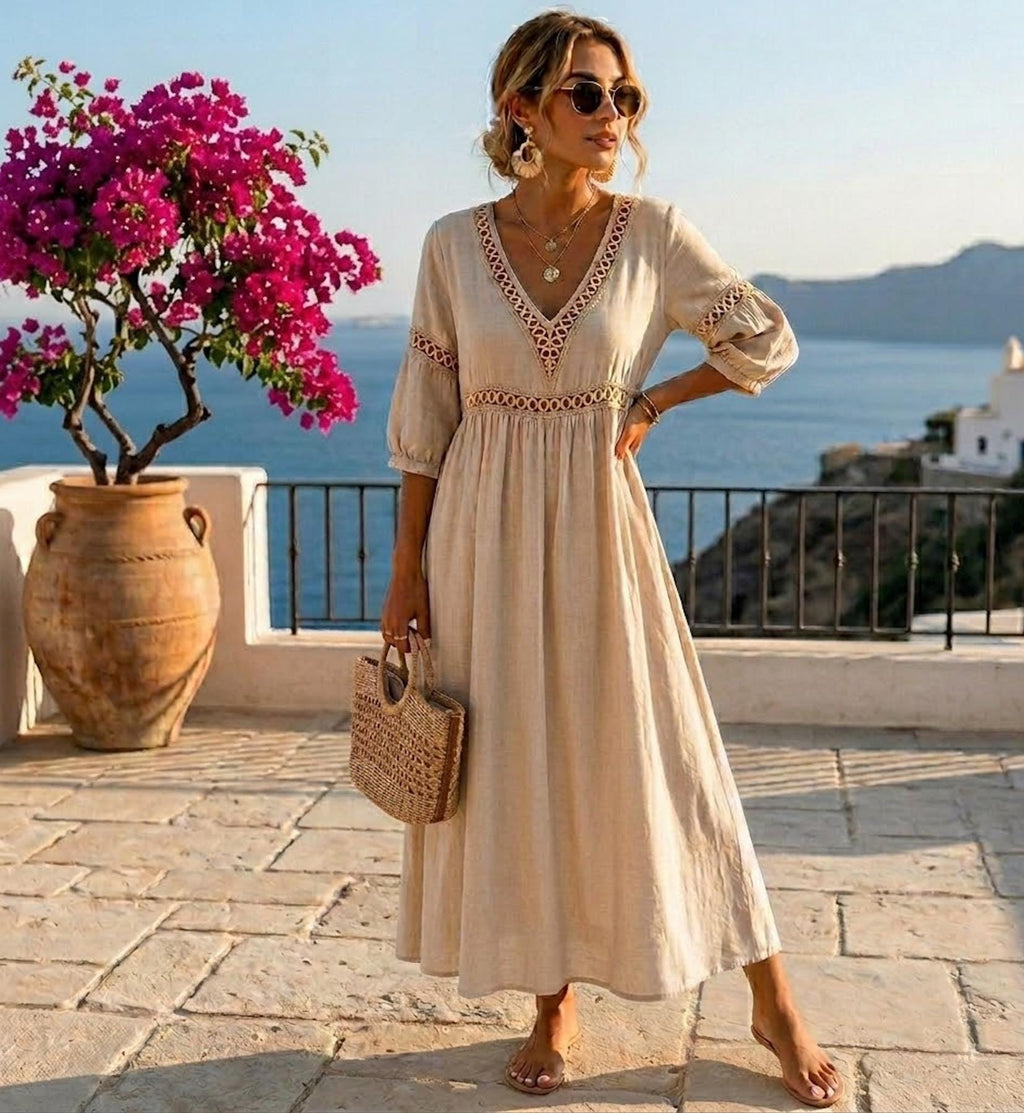 Serena | Vestido Maxi Boho