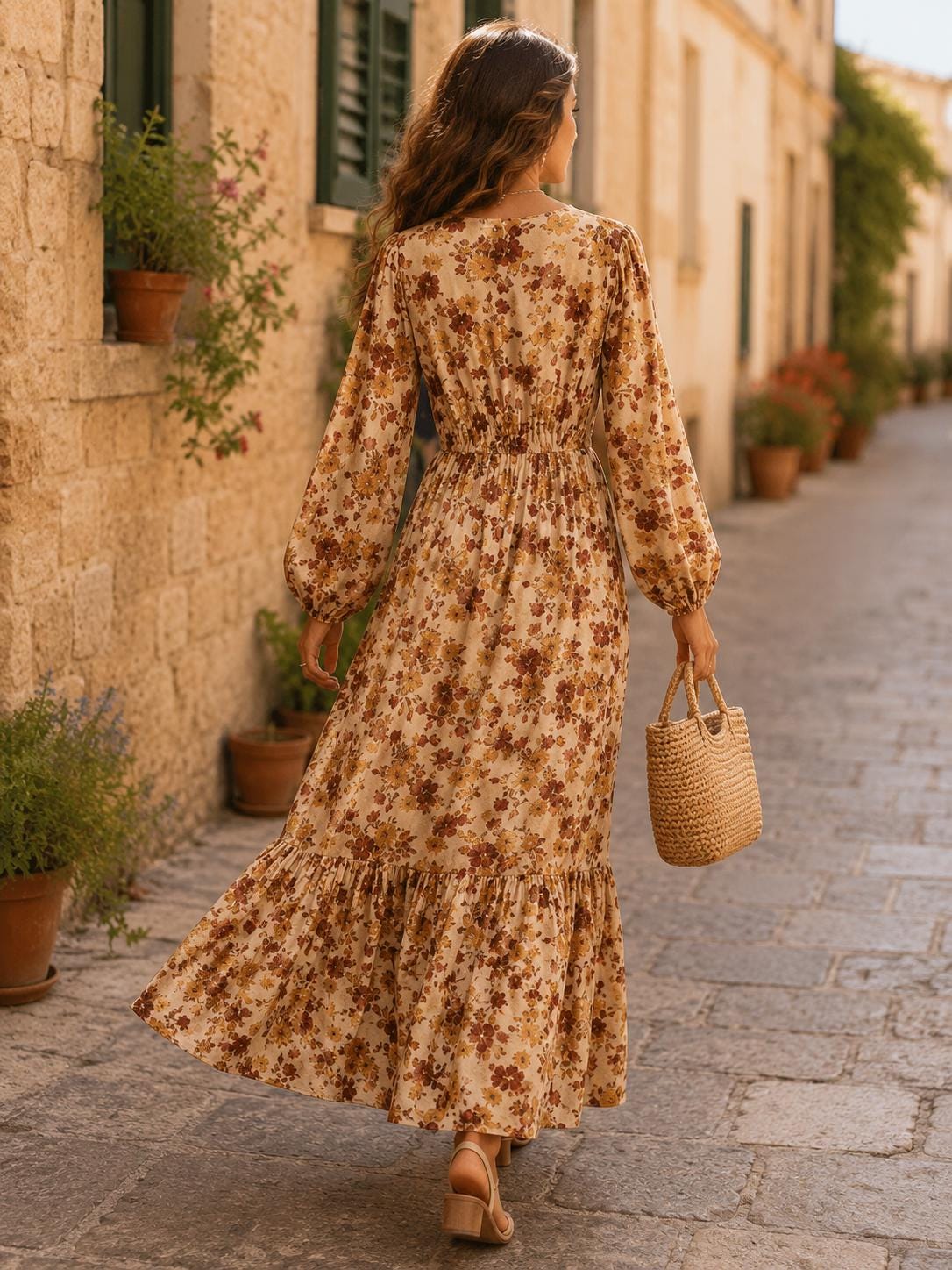 Vestido Valeria Boho Floral