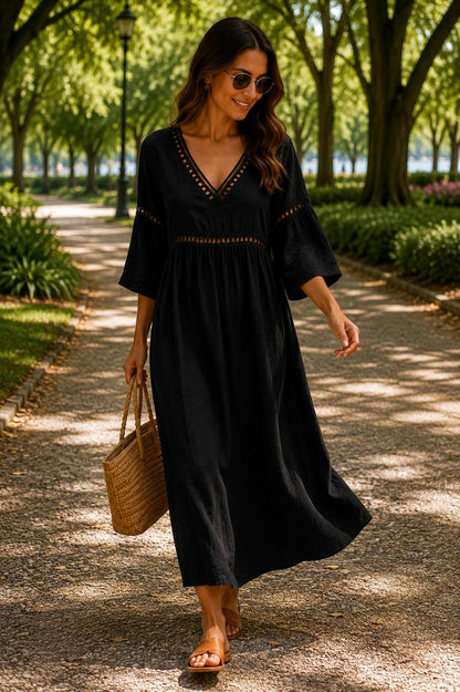 Vestido midi bohemio