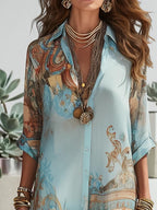 Verona | Vestido Camisero Maxi
