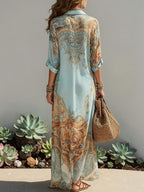 Verona | Vestido Camisero Maxi