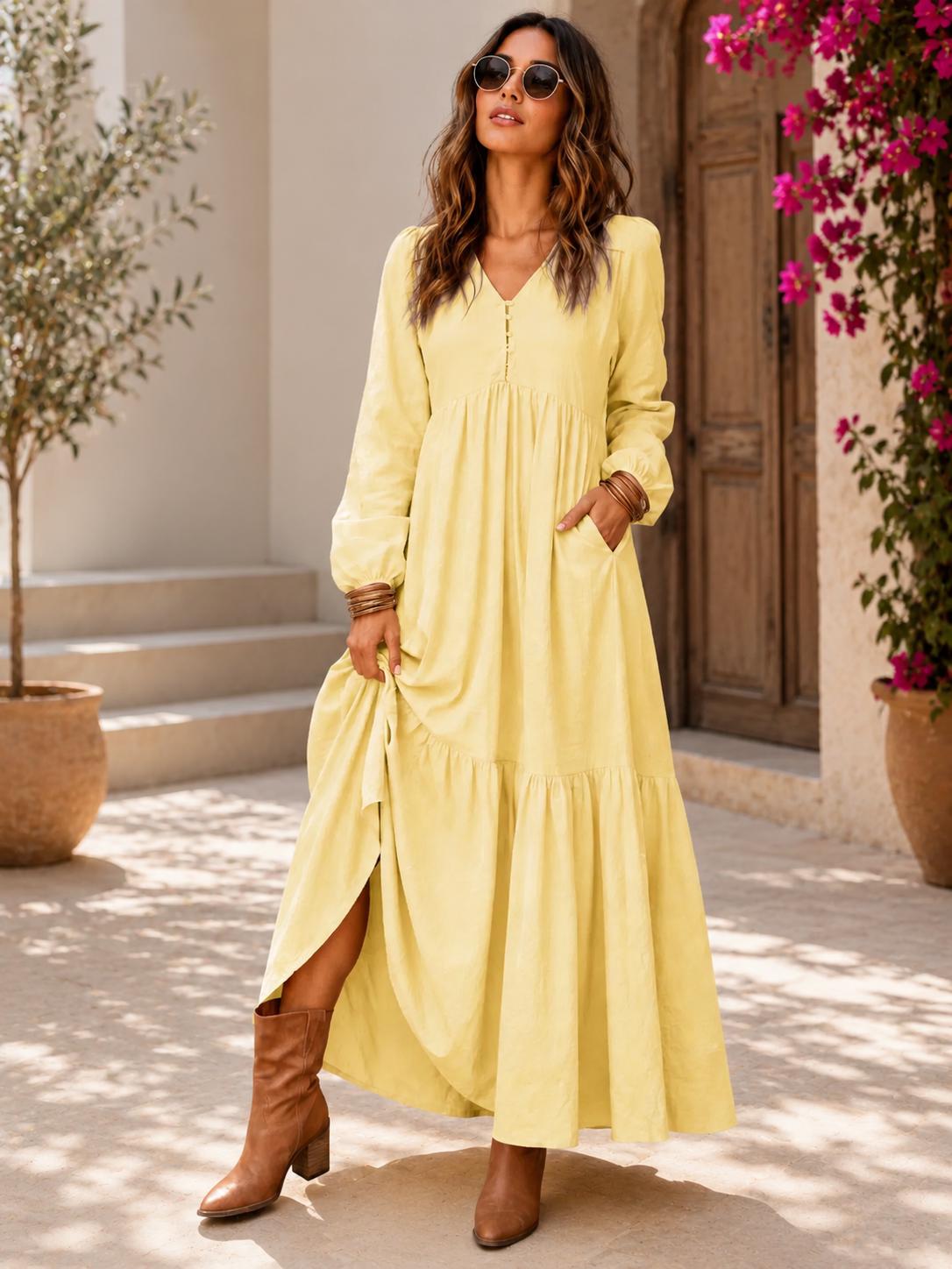 Marisol | Vestido Midi Boho