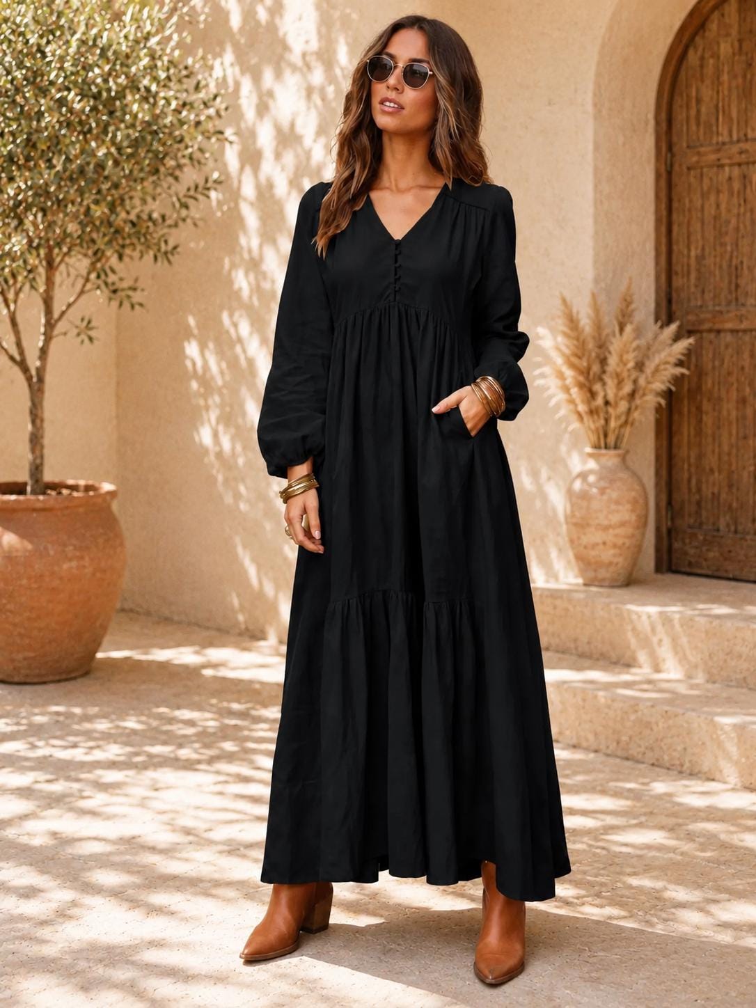 Marisol | Vestido Midi Boho