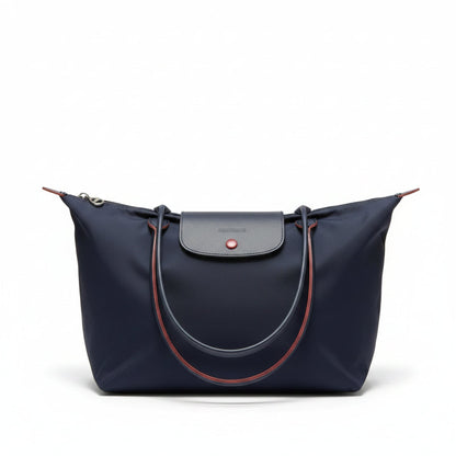 Bolso Tote Grande · Azul Marino