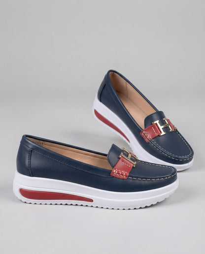 Mocasines Plataforma con Herraje
