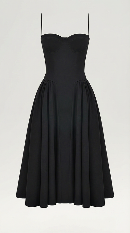 Odette | Vestido midi Corsé