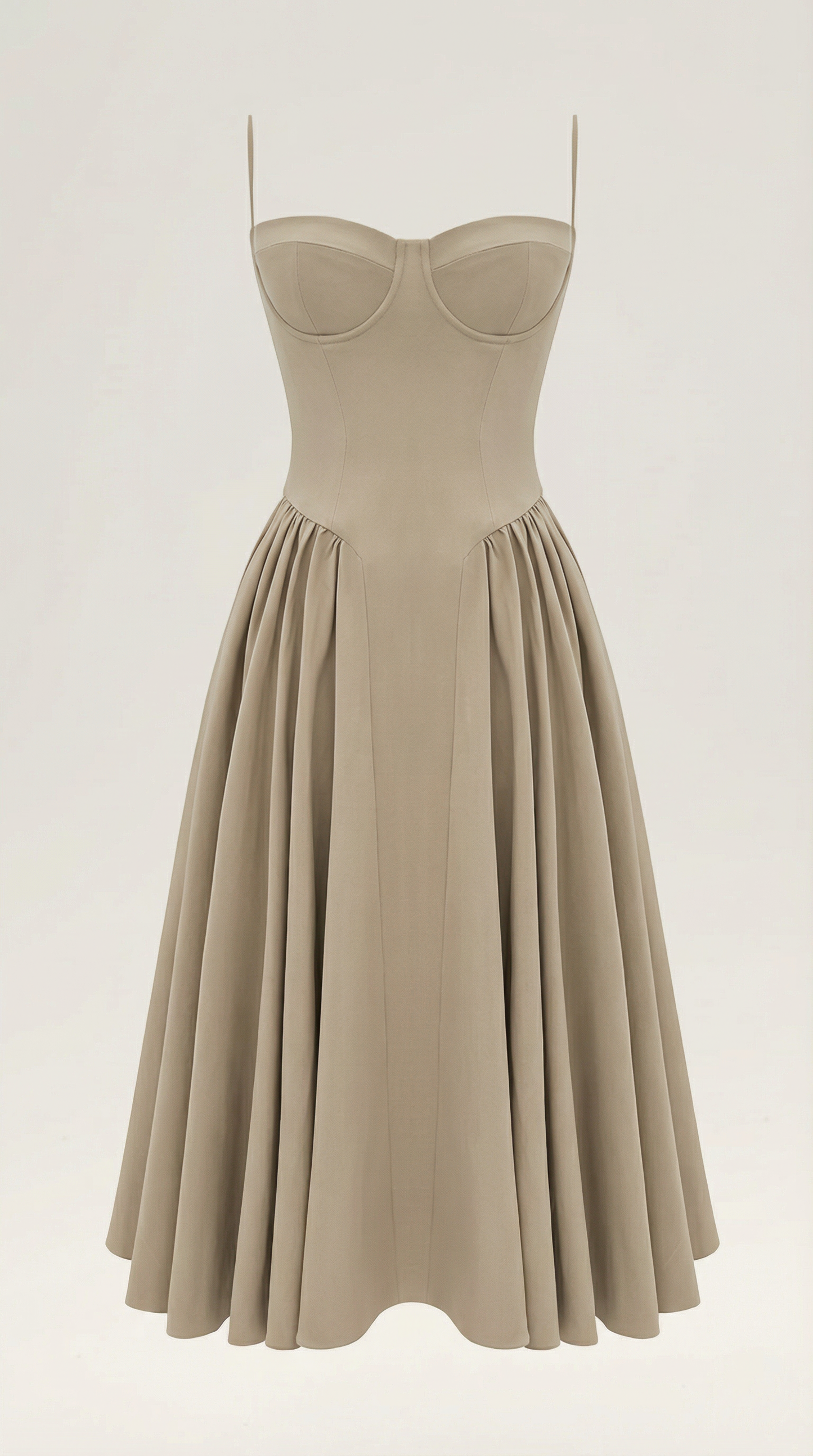 Odette | Vestido midi Corsé
